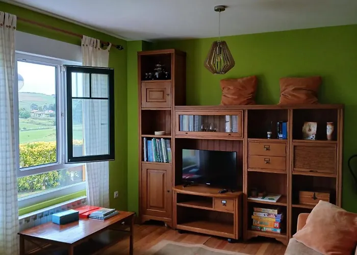 Bajo Con Jardin Y Piscina Apartment Suances